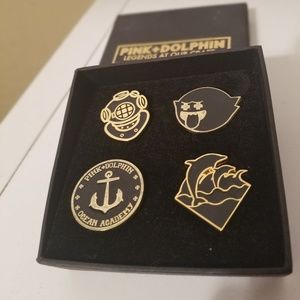 Pink Dolphin Collectable Pins